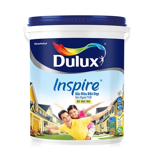 Sơn Dulux Inspire Ngoại Thất Sắc Màu Bền Đẹp Bề Mặt Mờ