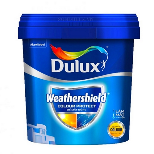 Dulux Weathershield Colour Protect Bề Mặt Bóng