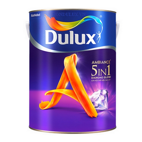 Dulux Nội Thất Ambiance 5in1 Diamond Glow – Siêu Bóng