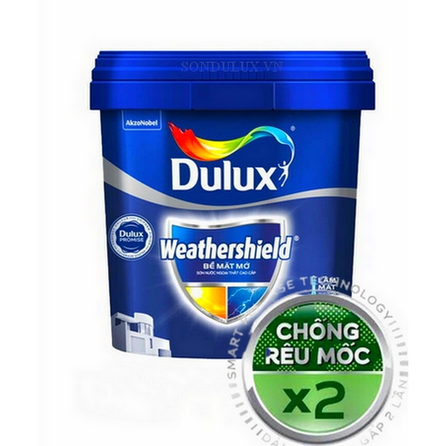 Sơn Dulux Weathershield Bề Mặt Mờ