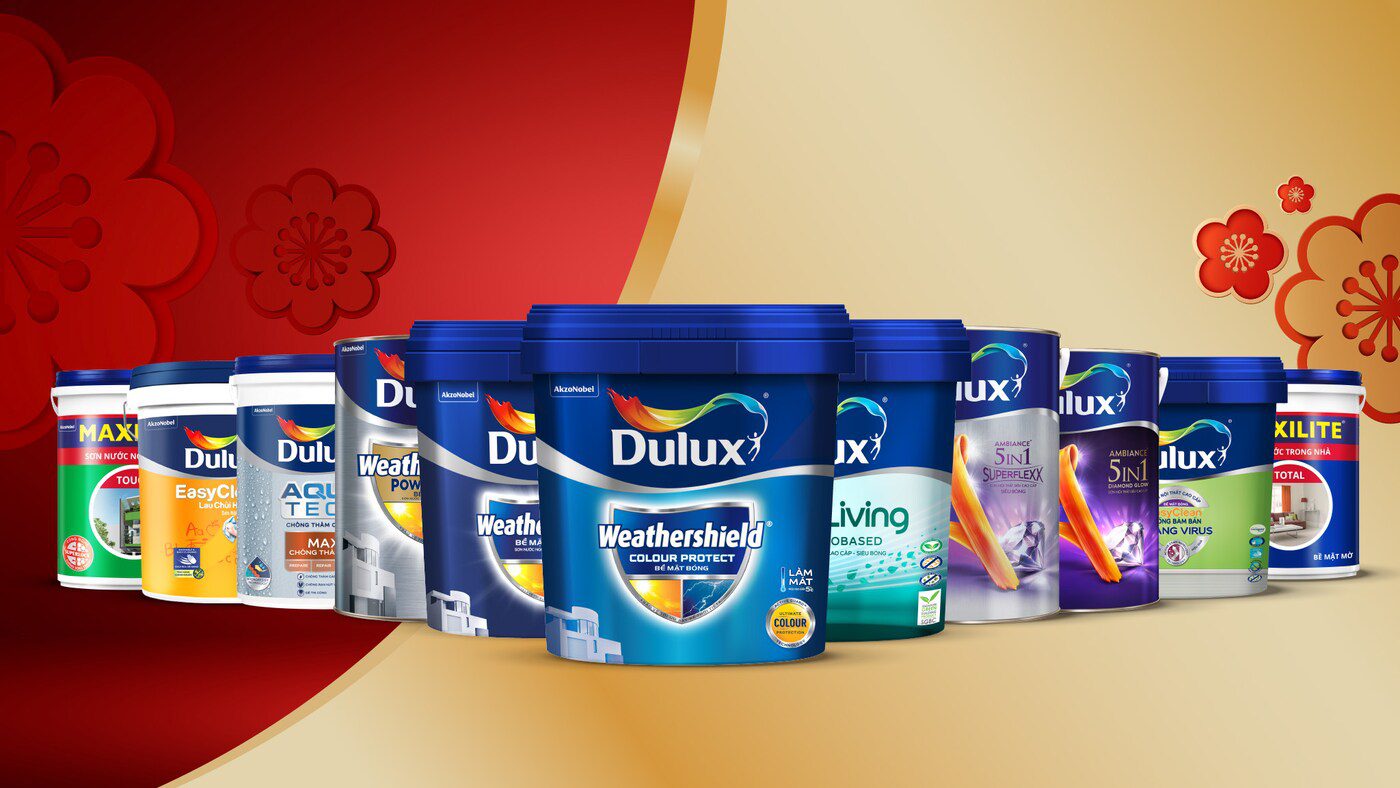 Sơn bóng cao cấp Dulux với những tính năng vượt trội