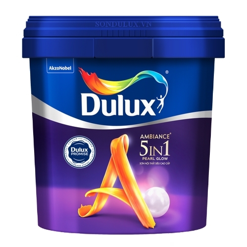 Sơn Dulux Ambiance 5in1 Pearl Glow – Bóng Mờ