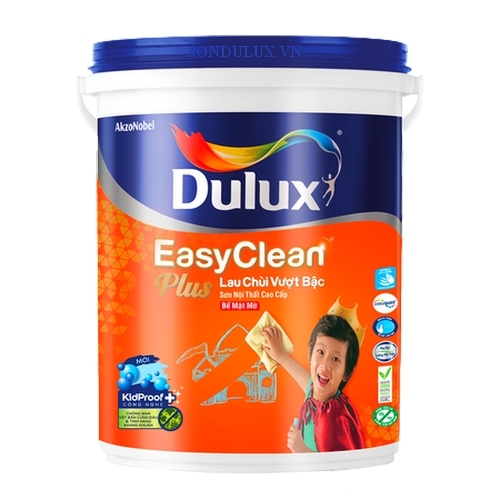 Sơn Dulux EasyClean Plus Lau Chùi Vượt Bậc Bề Mặt Mờ