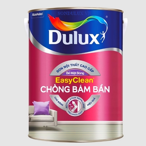 Sơn Dulux Easyclean Chống Bám Bẩn Bề Mặt Bóng